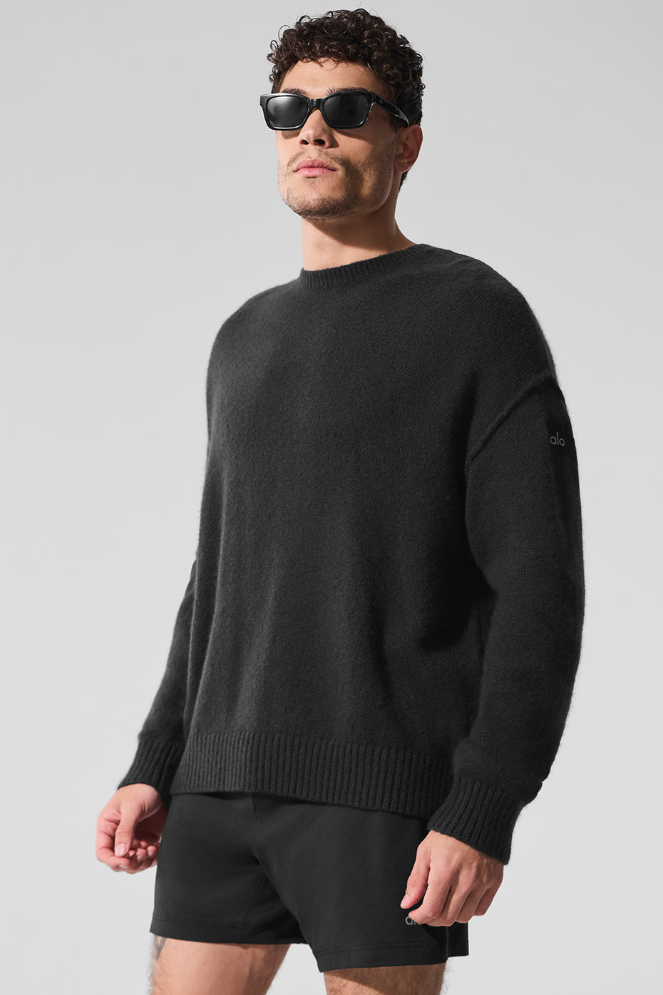 Alo Yoga Wool Cashmere New Class Crewneck Sweater