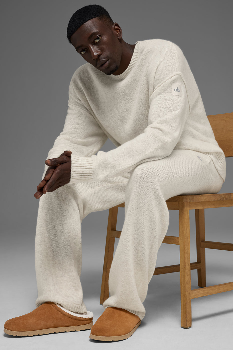Alo Yoga Wool Cashmere New Class Crewneck Sweater