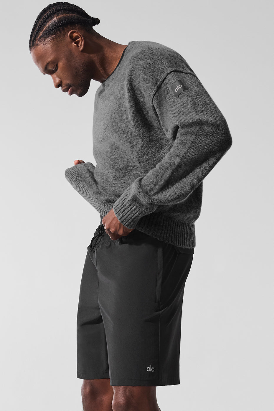 Alo Yoga Unisex Wool Cashmere New Class Crewneck Sweater