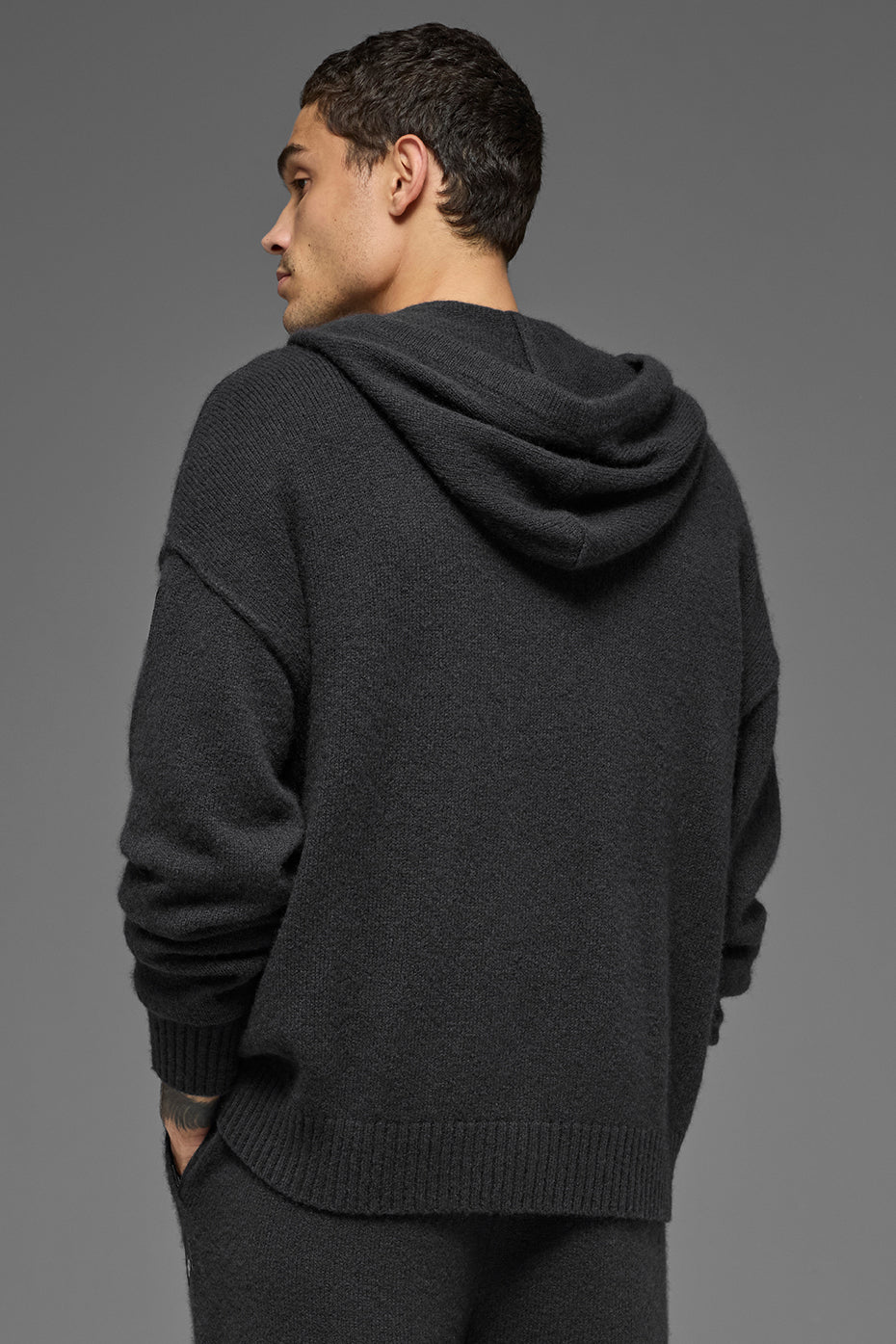 Alo Yoga Wool Cashmere New Class Full Zip Hoodie