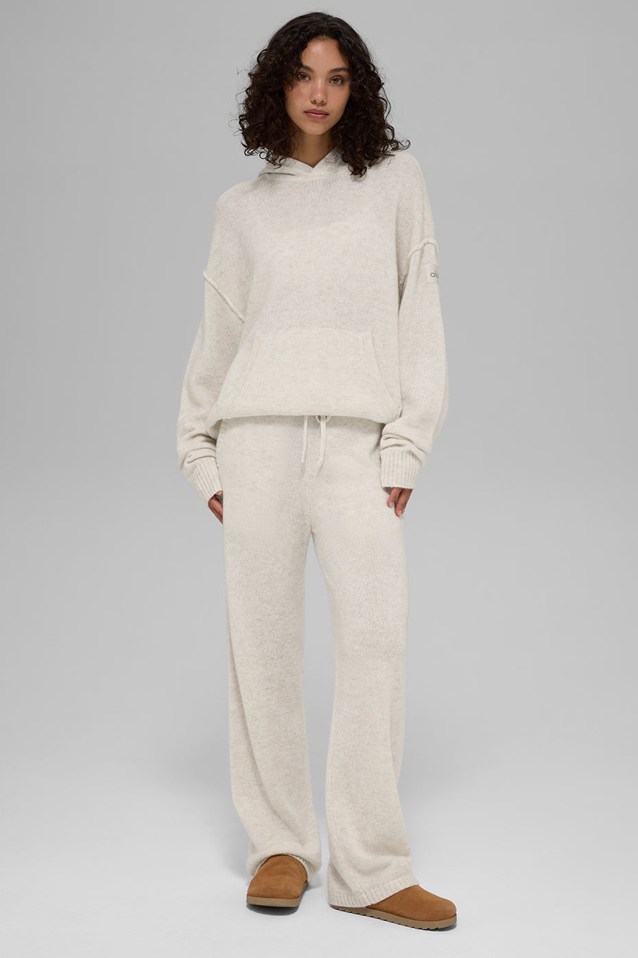 Alo Yoga Women'S Wool Cashmere New Class Hoodie