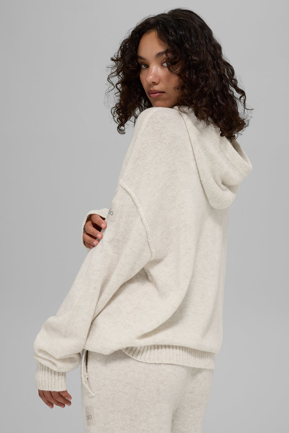 Alo Yoga Women'S Wool Cashmere New Class Hoodie