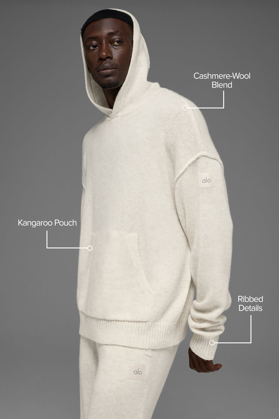 Alo Yoga Wool Cashmere New Class Hoodie