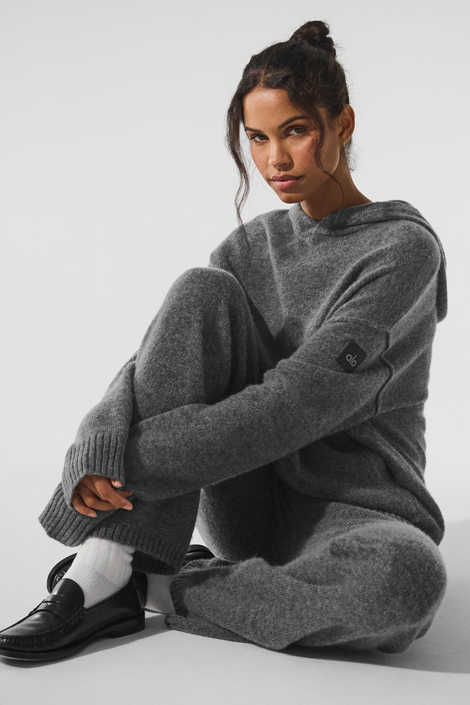 Alo Yoga Women'S Wool Cashmere New Class Hoodie