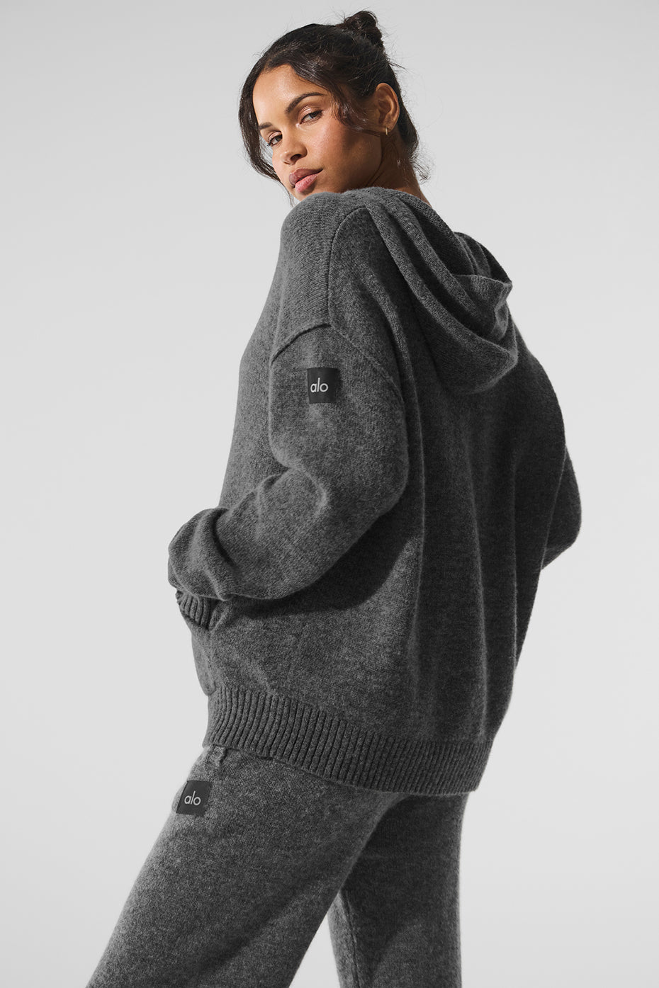 Alo Yoga Women'S Wool Cashmere New Class Hoodie