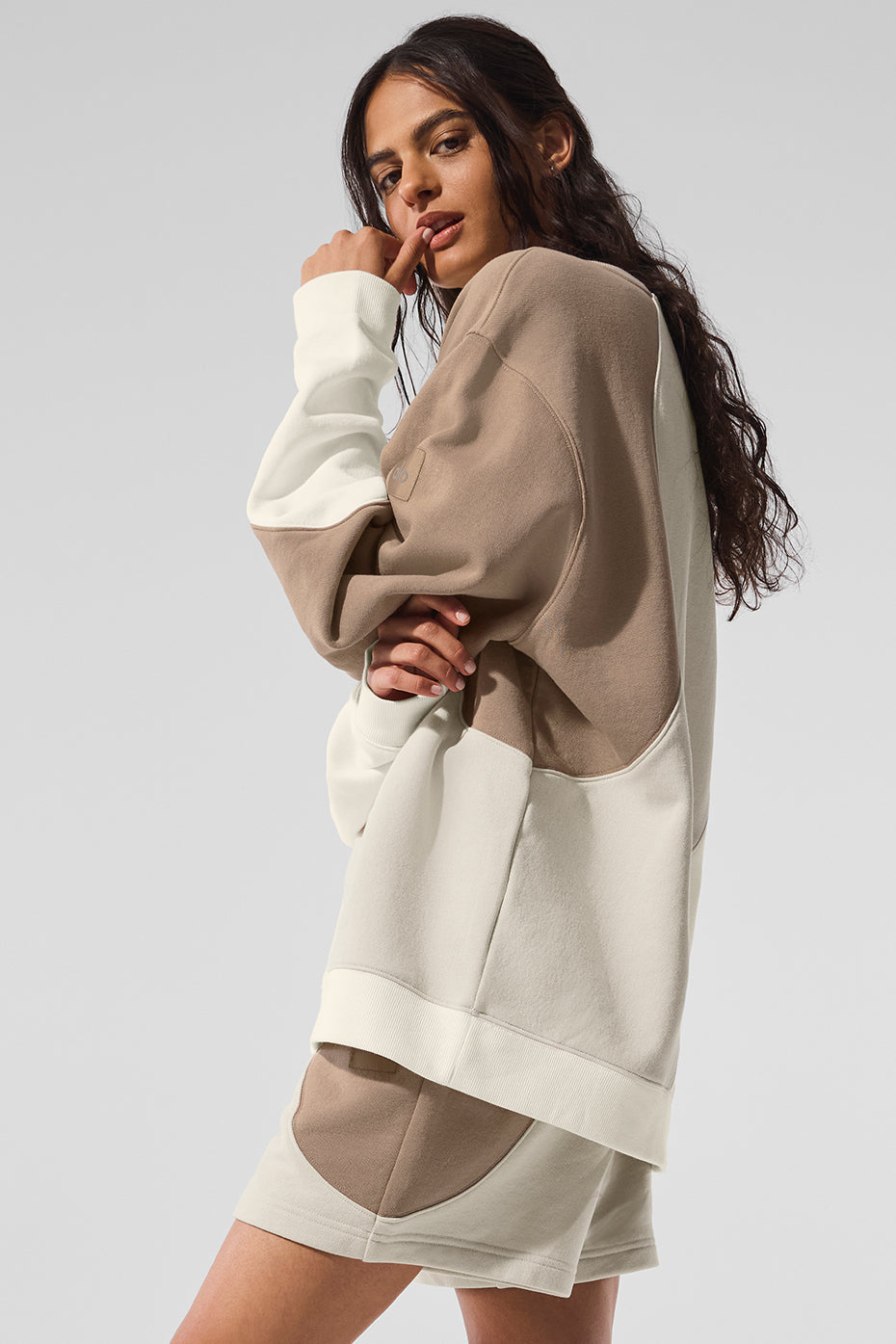 Alo Yoga Women'S Make Waves Crew Neck Pullover