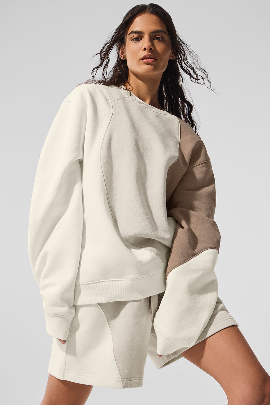 Alo Yoga Women'S Make Waves Crew Neck Pullover