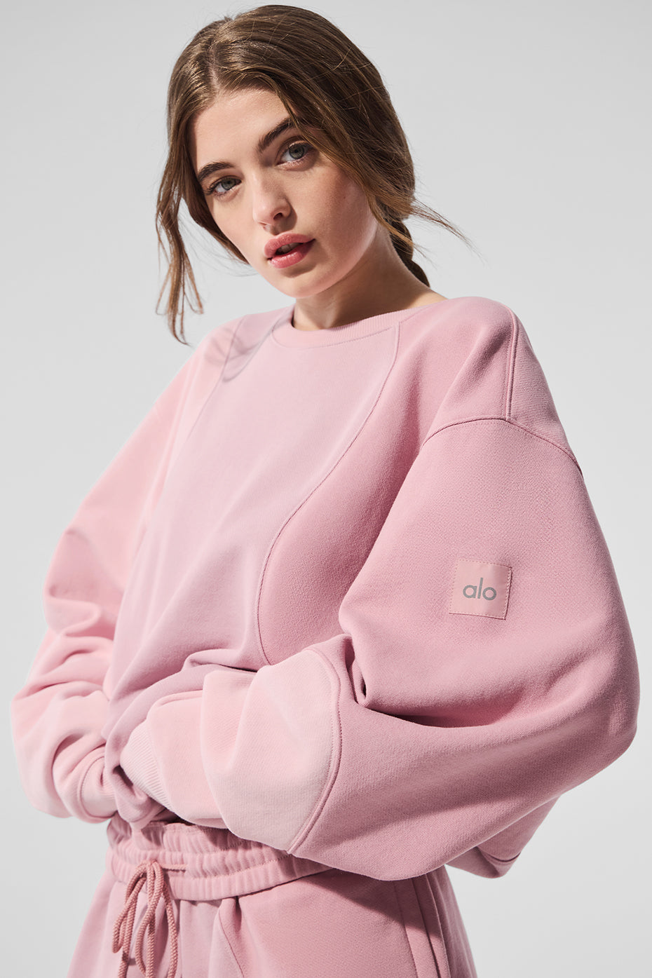 Alo Yoga Women'S Make Waves Crew Neck Pullover