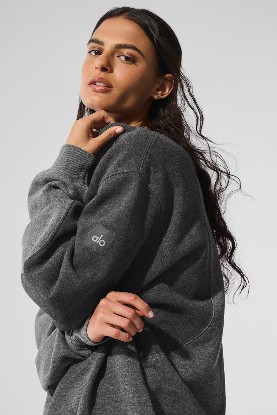 Alo Yoga Women'S Make Waves Crew Neck Pullover