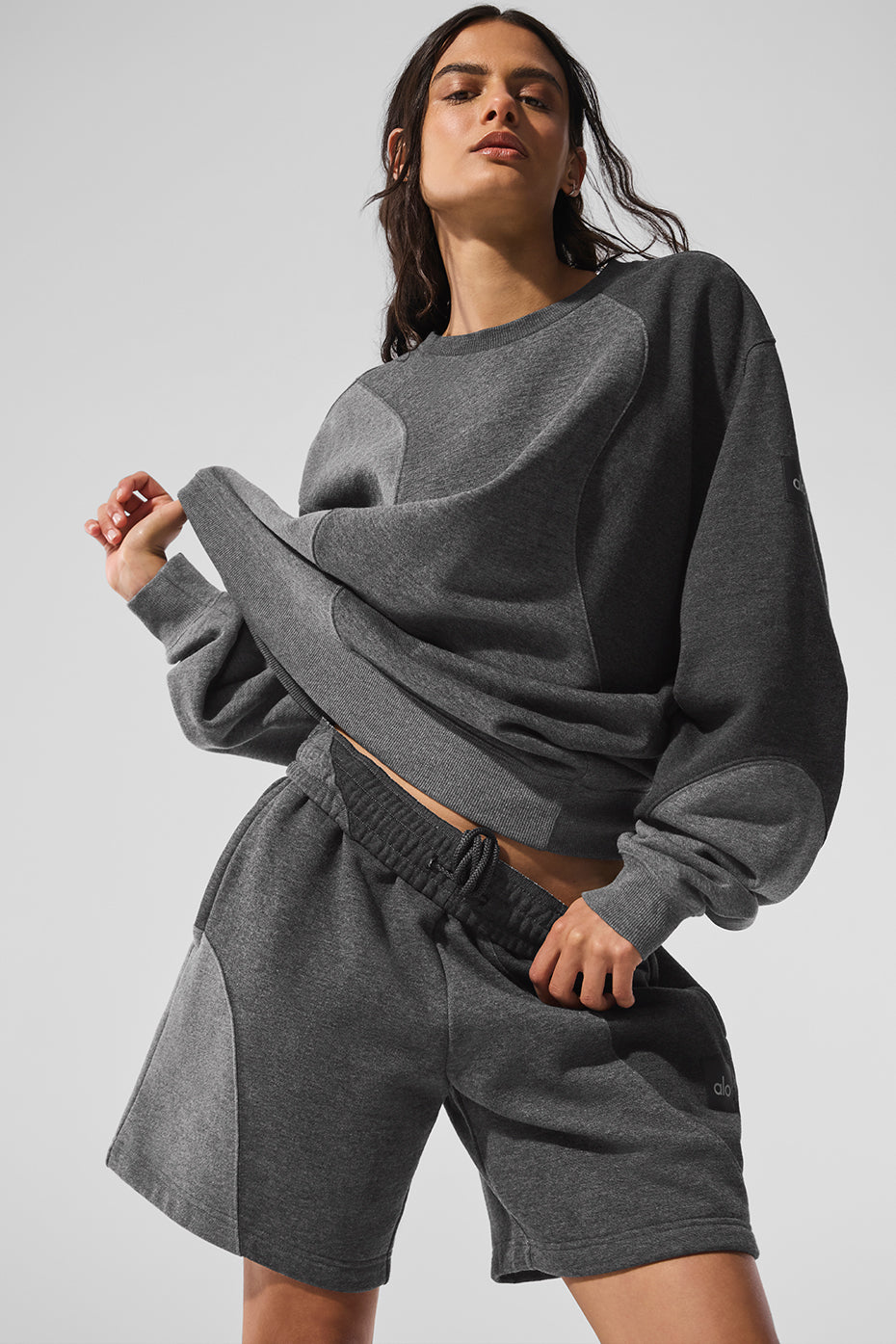 Alo Yoga Women'S Make Waves Crew Neck Pullover