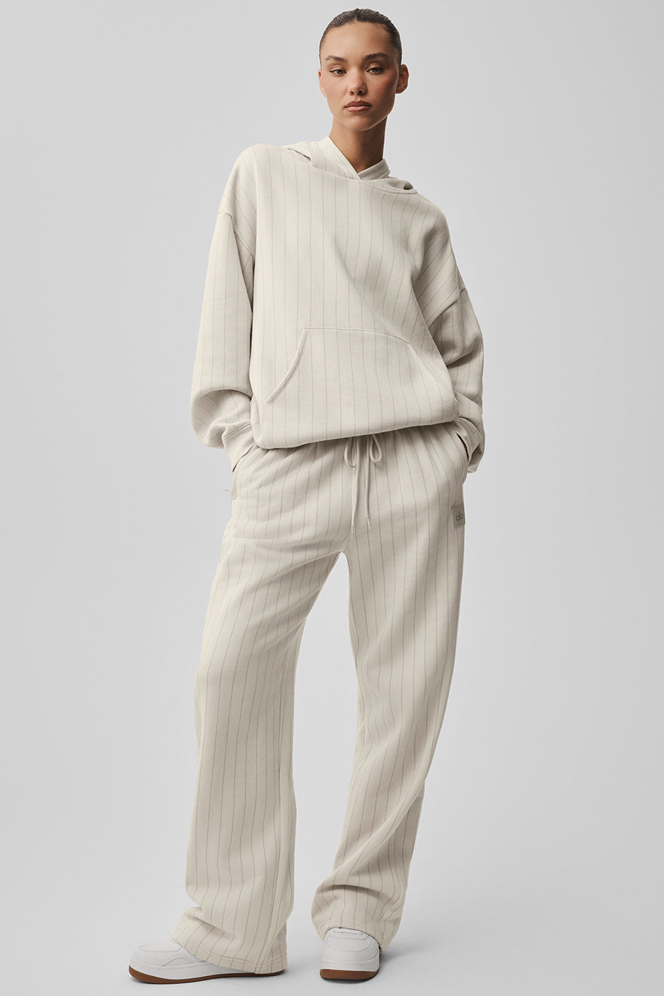 Alo Yoga Women'S Pinstripe Hoodie