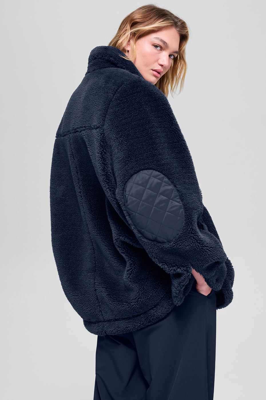 Alo Yoga Women'S Sherpa Edge Shacket