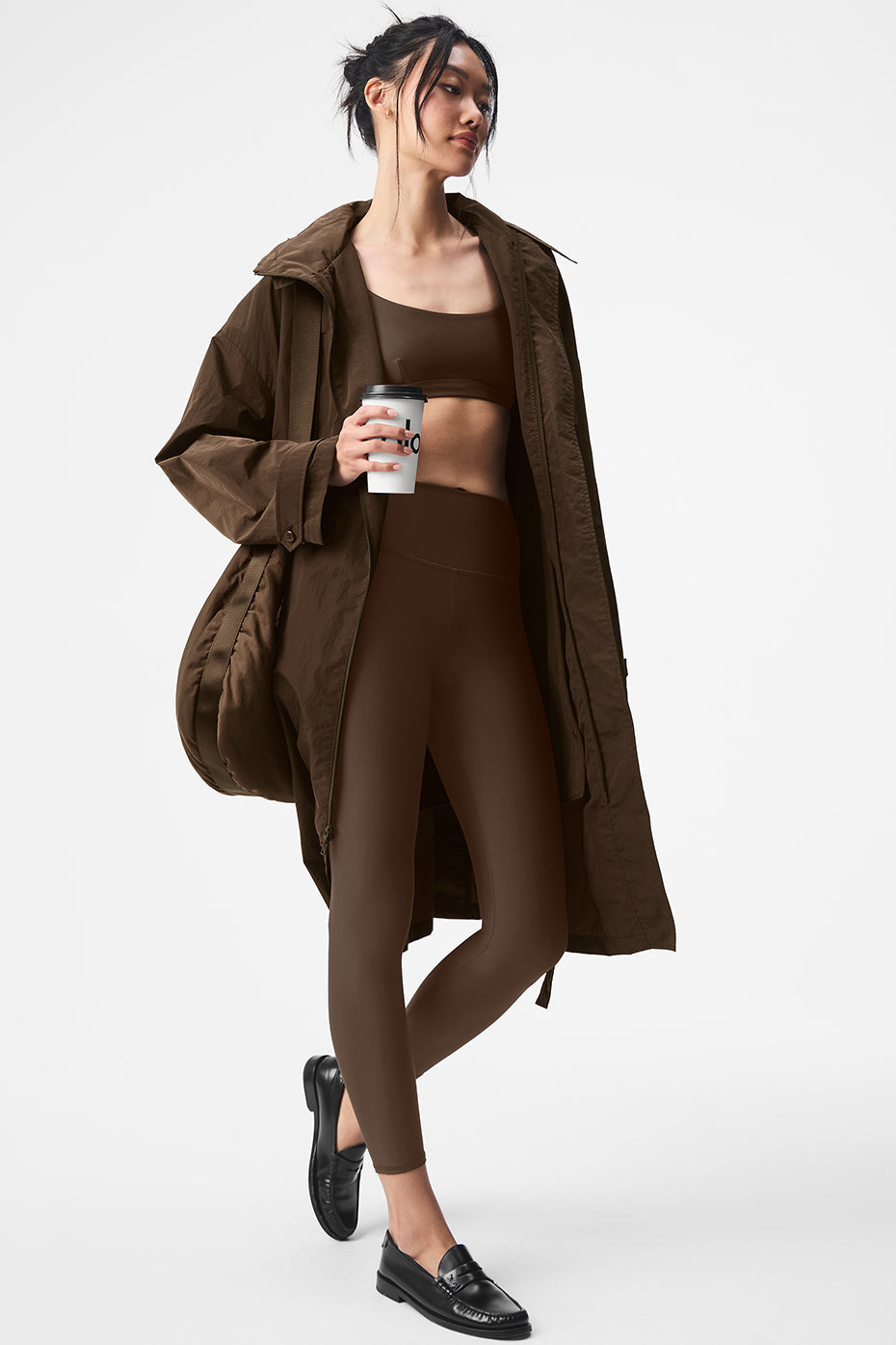 Alo Yoga Women'S Crinkle On The Move Trench