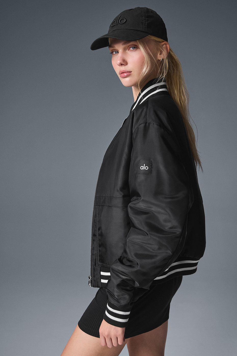 Alo Yoga Women'S Afterglow Varsity Jacket