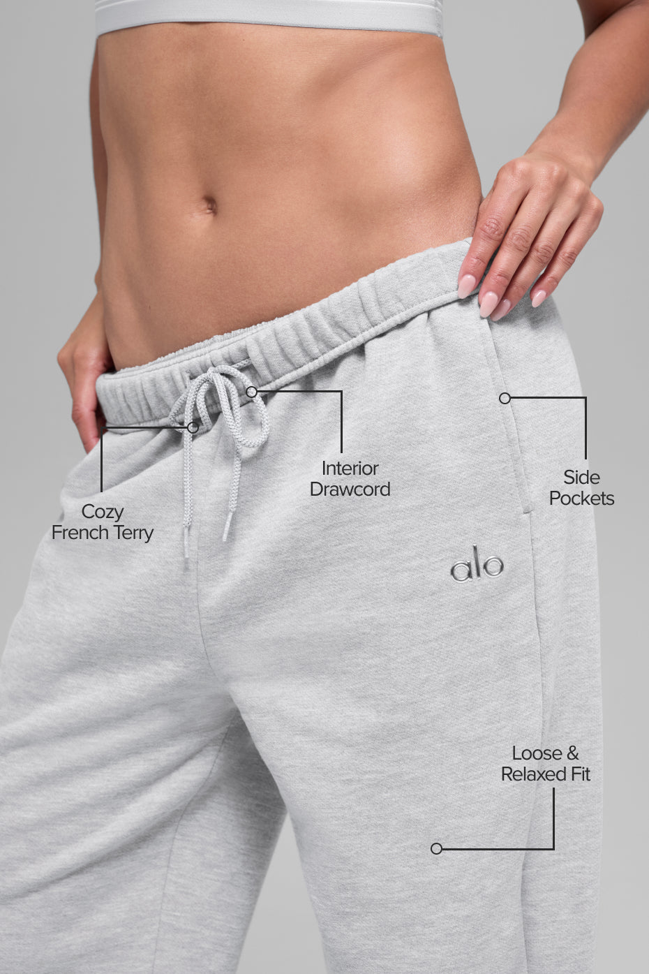 Alo Yoga Women'S Accolade Straight Leg Sweatpant