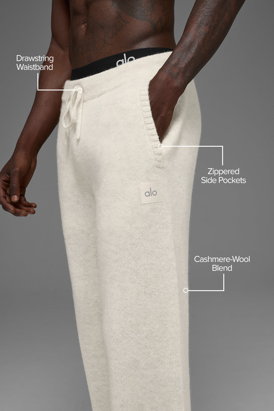 Alo Yoga Wool Cashmere New Class Sweatpant
