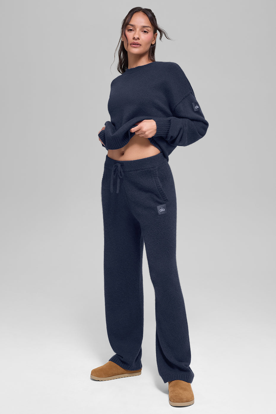 Alo Yoga Women'S Wool Cashmere New Class Sweatpant