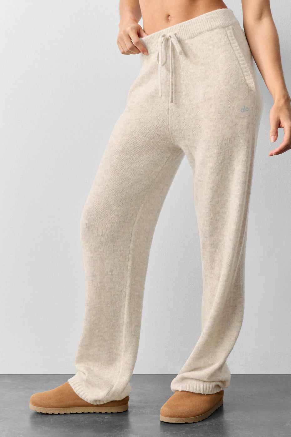 Alo Yoga Women'S Wool Cashmere New Class Sweatpant