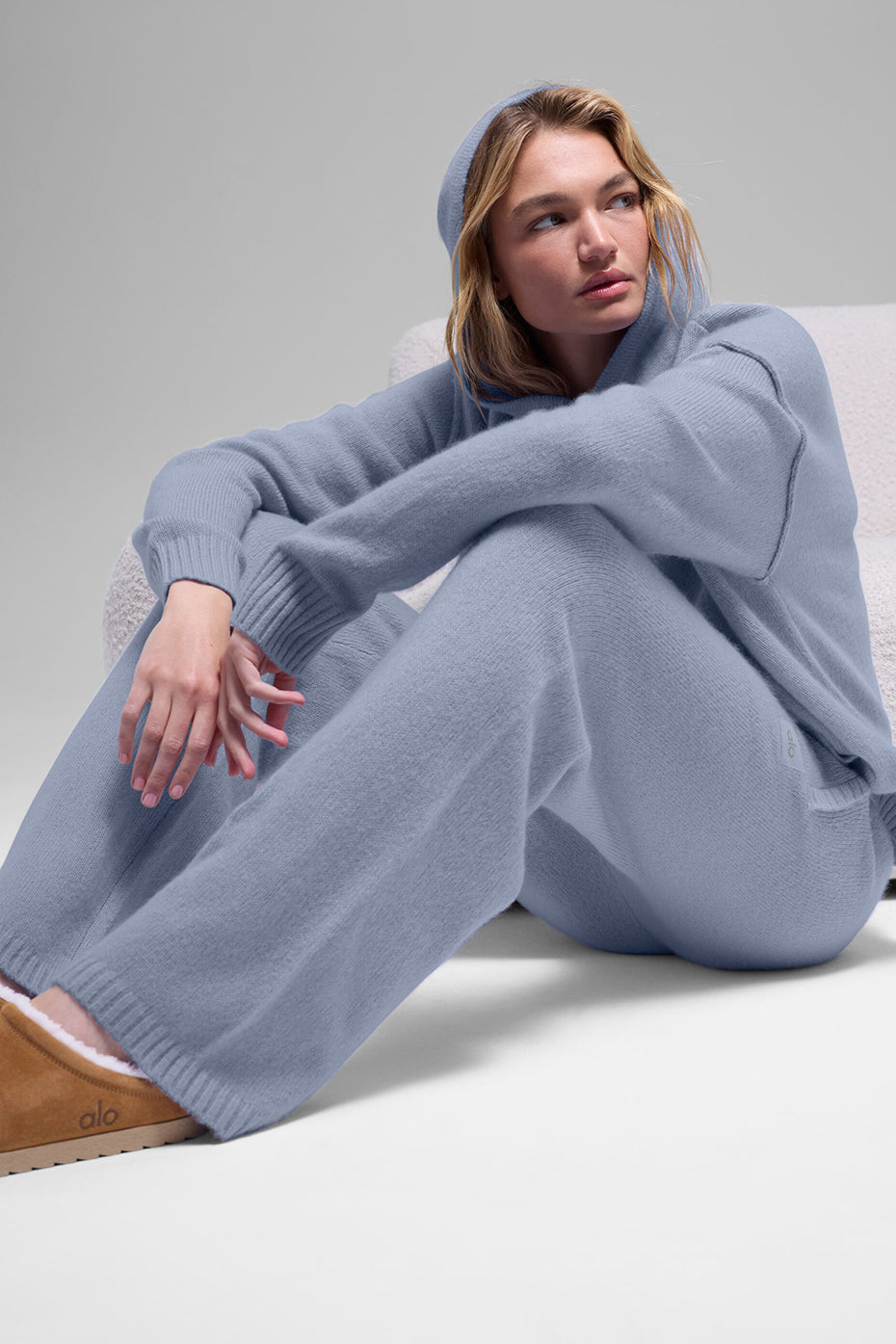 Alo Yoga Women'S Wool Cashmere New Class Sweatpant