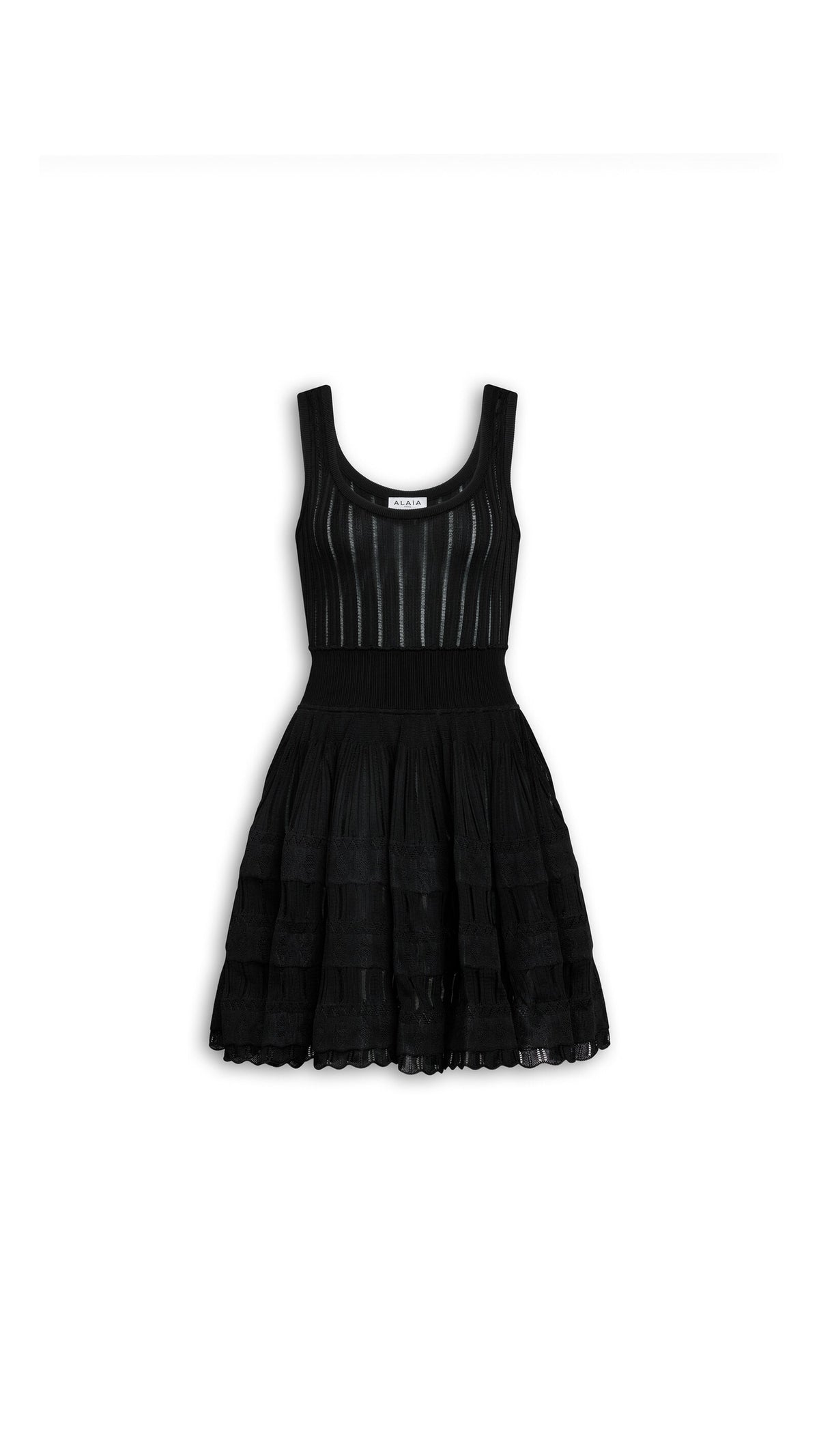 Alaïa Shiny Crinoline Dress