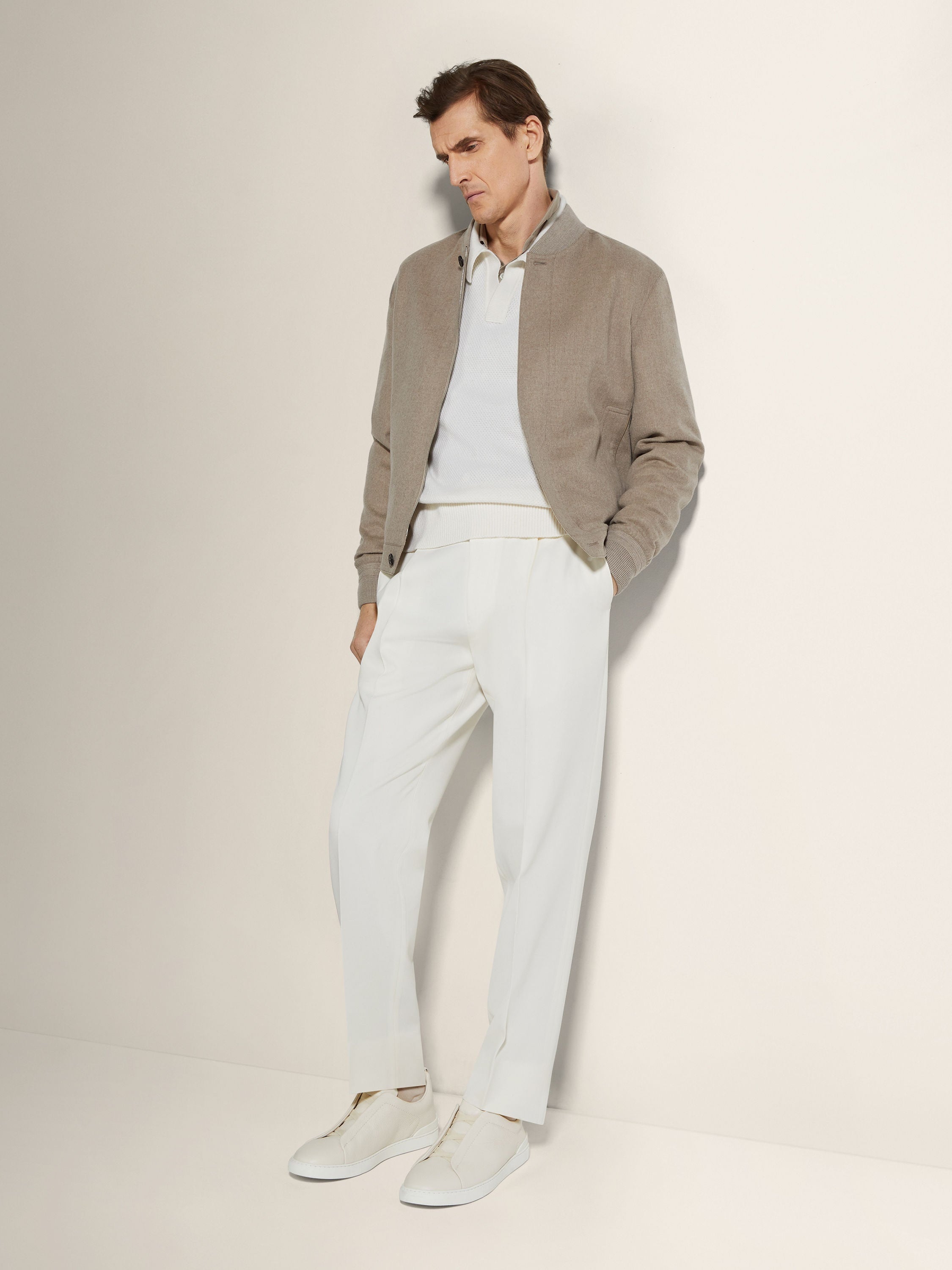 Zegna Oasi Cashmere Elements Bomber
