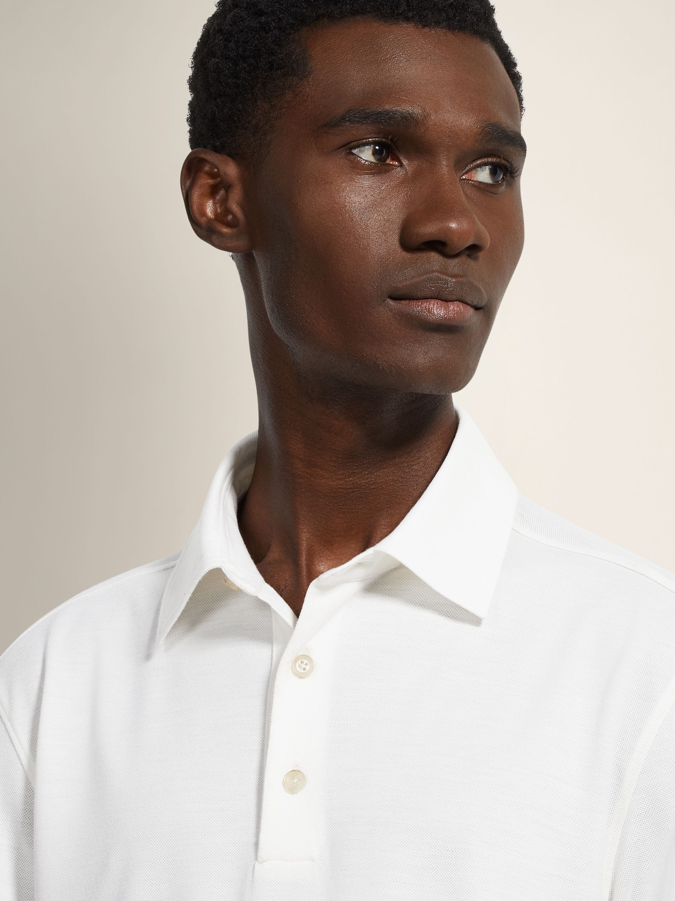 Zegna White Vellus Aureum Polo Shirt