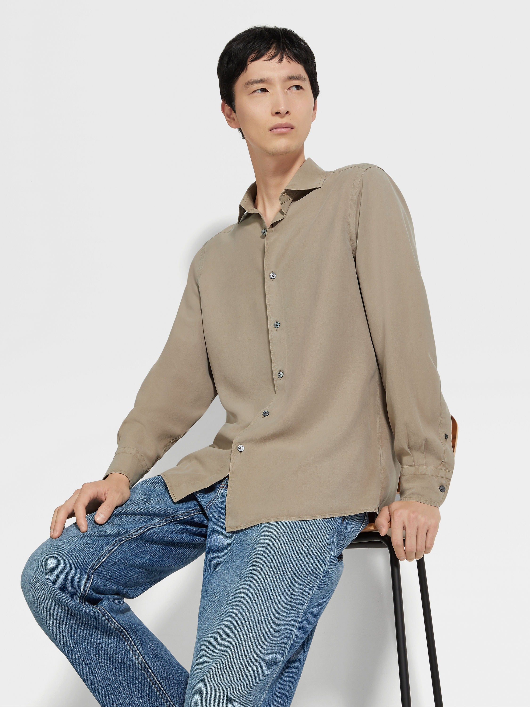 Zegna Silk Shirt