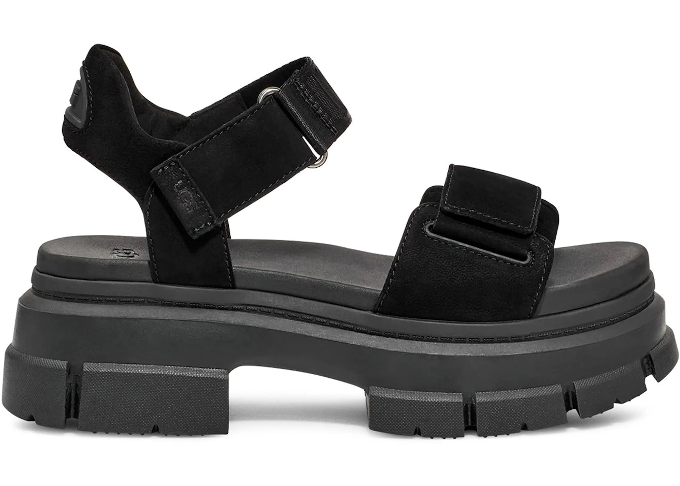 ugg ashton ankle sandal black (women's)