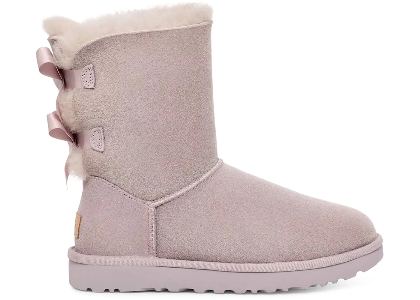 ugg bailey bow ii boot pale smoke (women's)