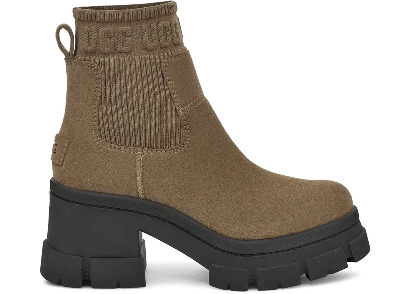 ugg brooklyn chelsea boot hickory (women's)