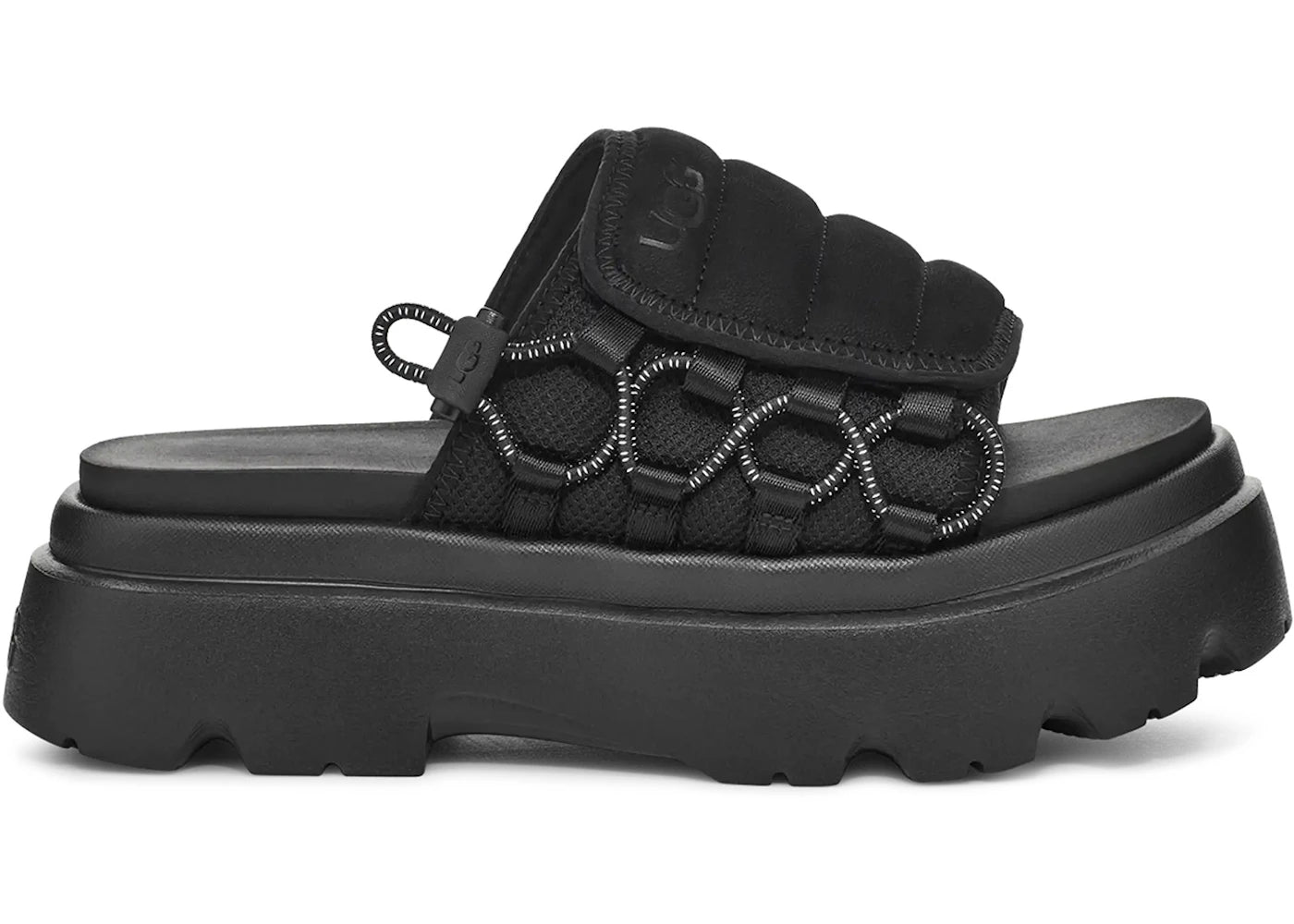 ugg callie sandal black (women's)