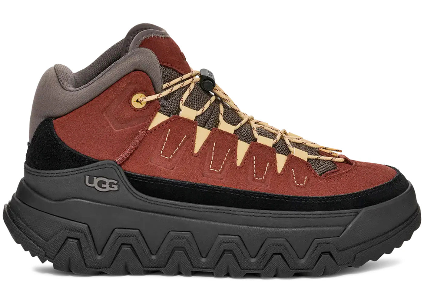 ugg captrail high boot red jasper (women's)