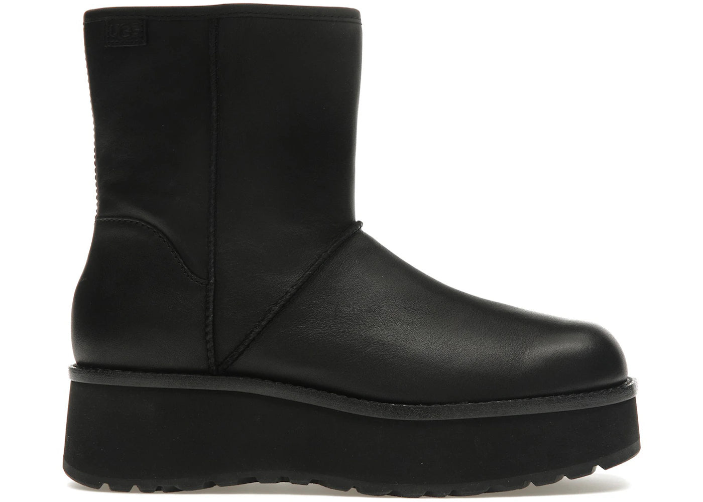 ugg cityfunc mid boot black (women's)