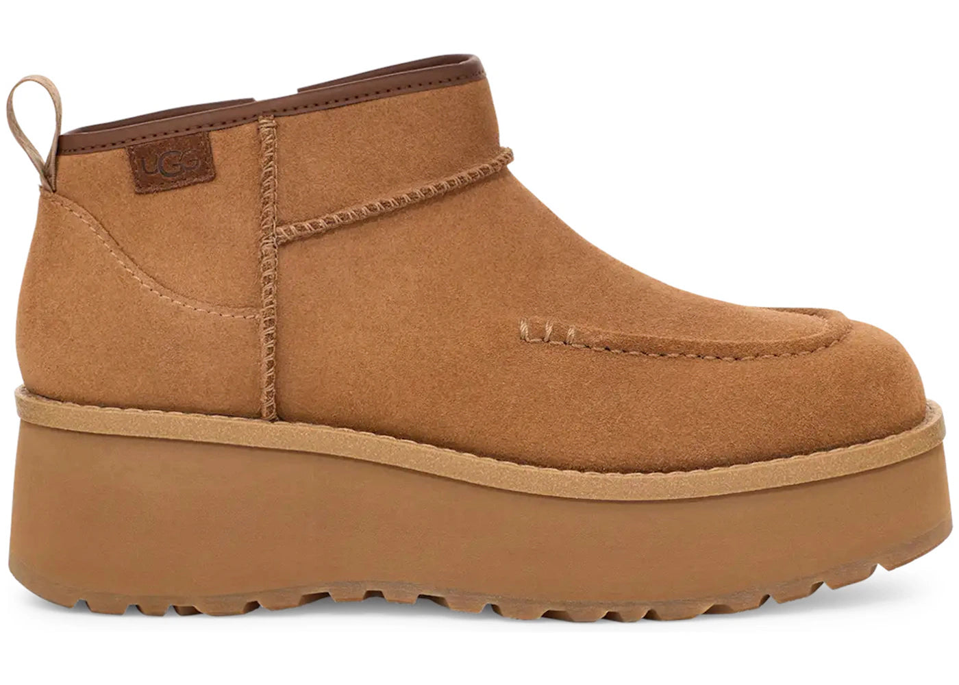 ugg cityfunc ultra mini boot chestnut (women's)