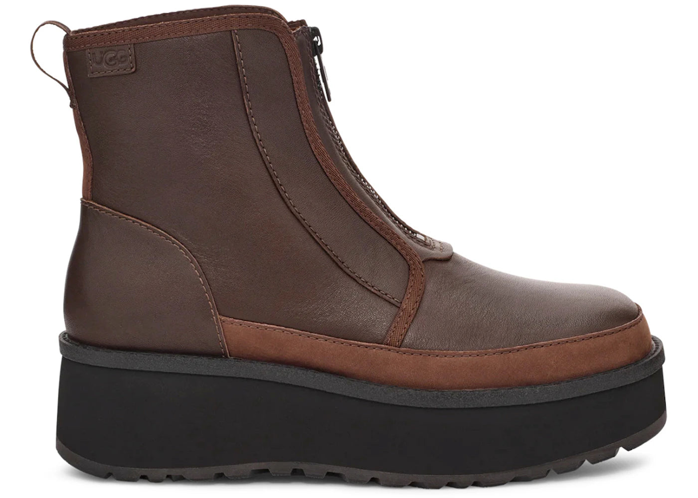 ugg cityfunc zip boot burnt cedar (women's)