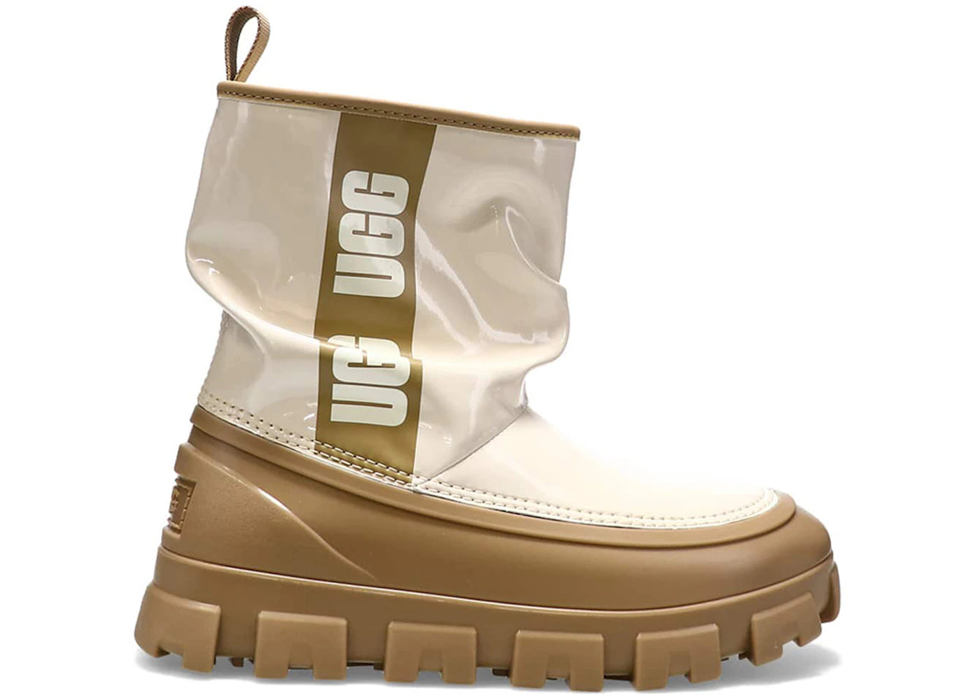 ugg classic brellah mini boot mustard seed jasmine (women's)