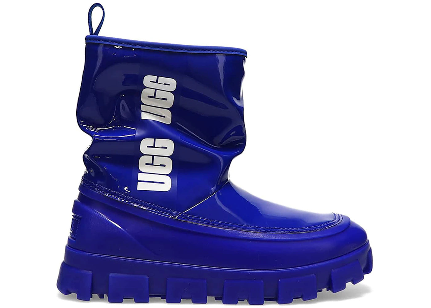 ugg classic brellah mini boot regal blue (women's)