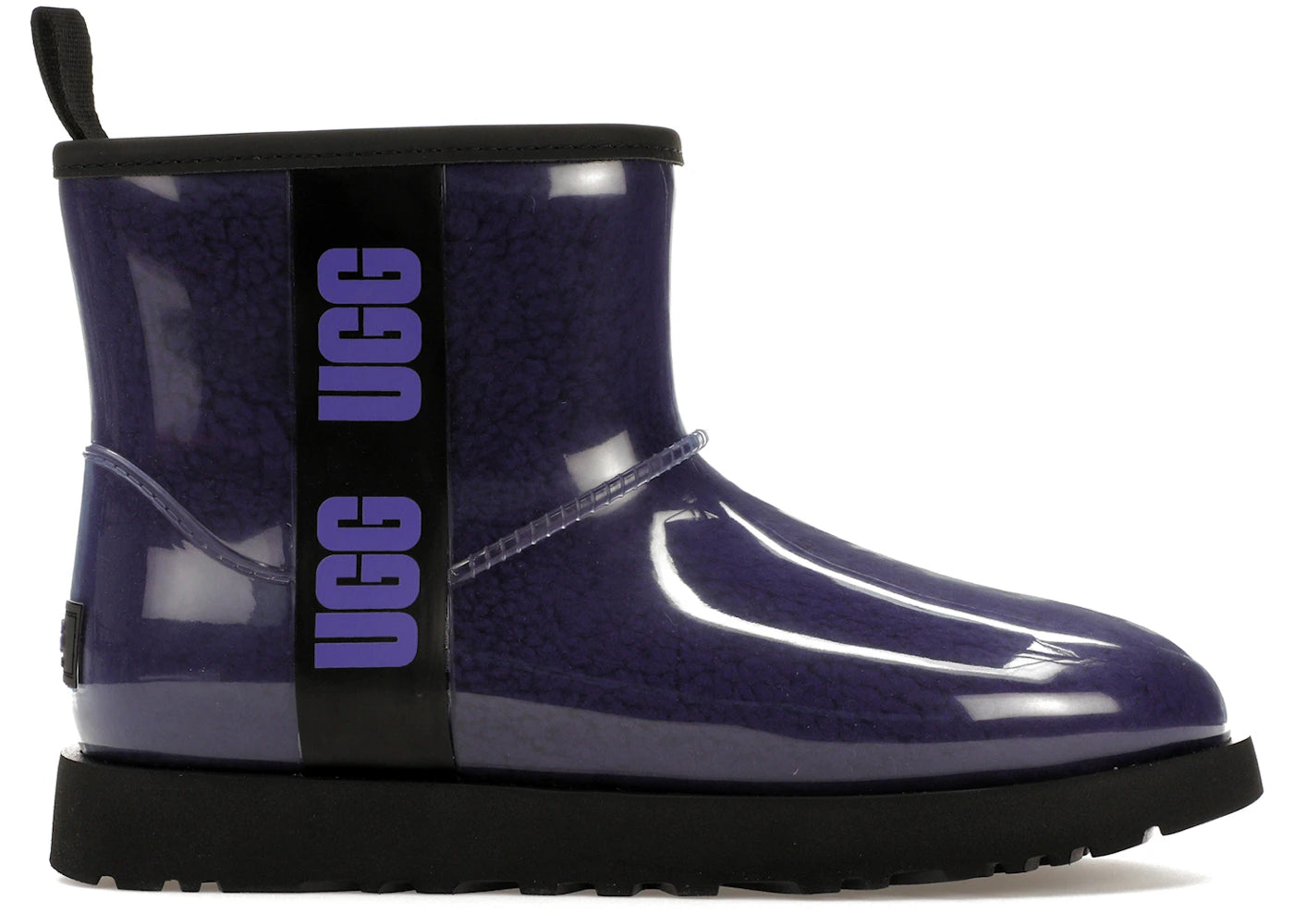 ugg classic clear mini boot violet night (women's)