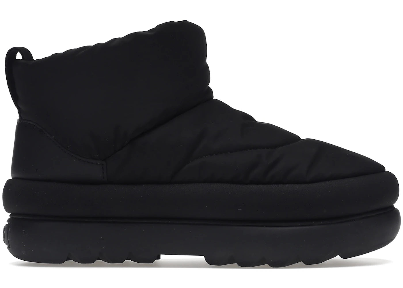 ugg classic maxi mini boot black (women's)