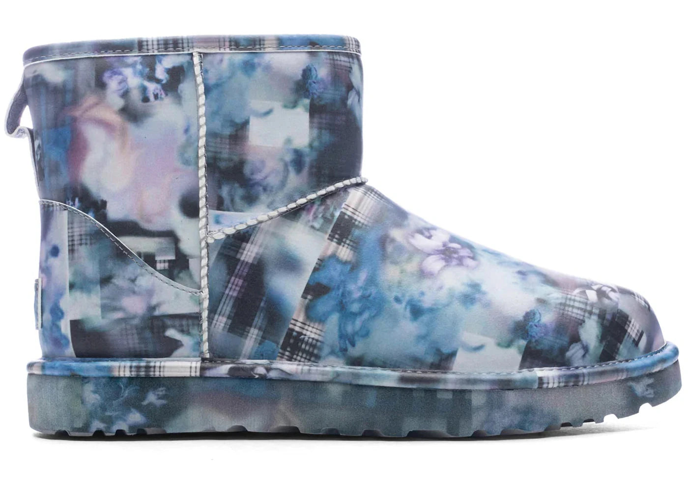 ugg classic mini ii boot collina strada dark blue floral