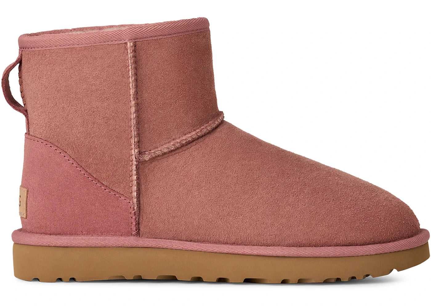 ugg classic mini ii boot pink dawn (women's)