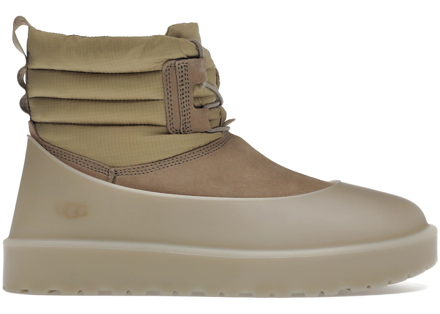 ugg classic mini lace-up weather boot dune