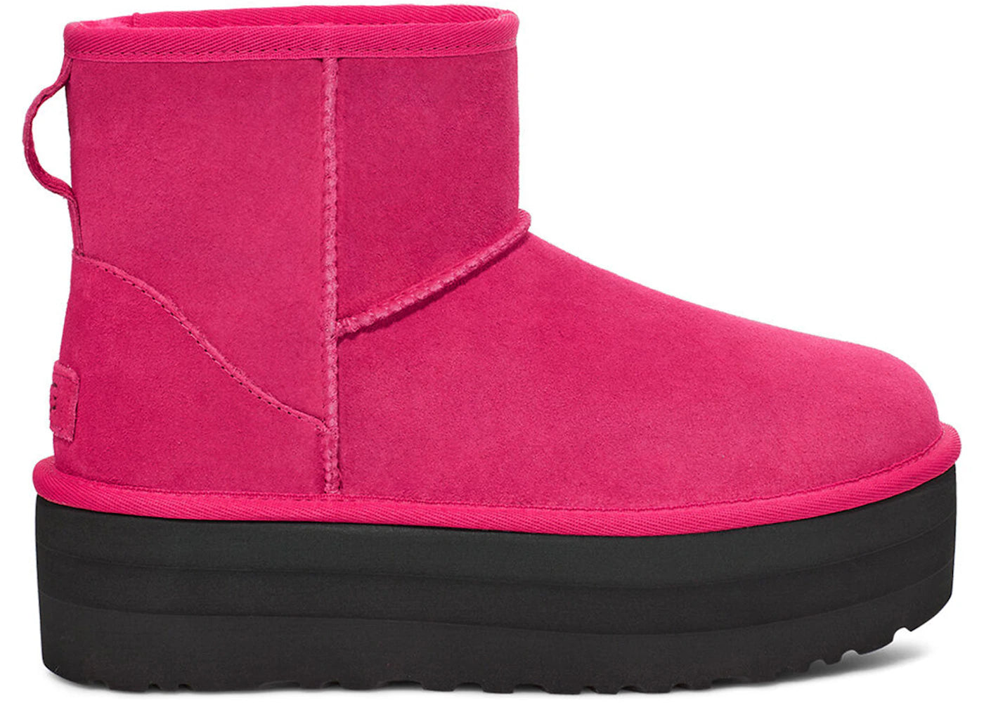 ugg classic mini platform boot radish (women's)