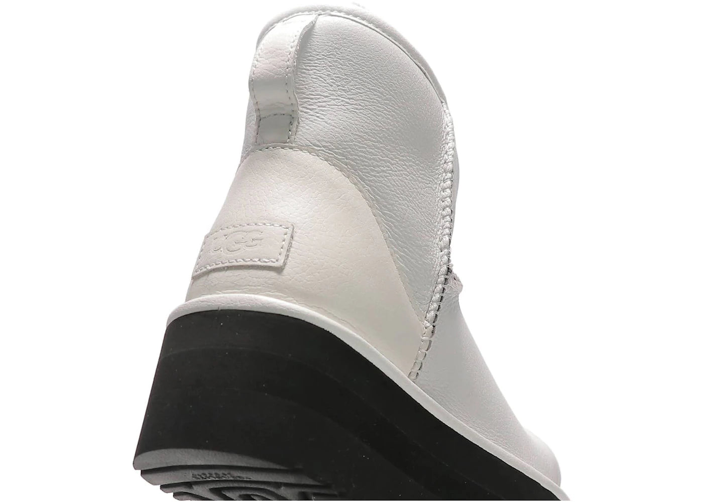 ugg classic mini platform matte boot ultra matte white (women's)
