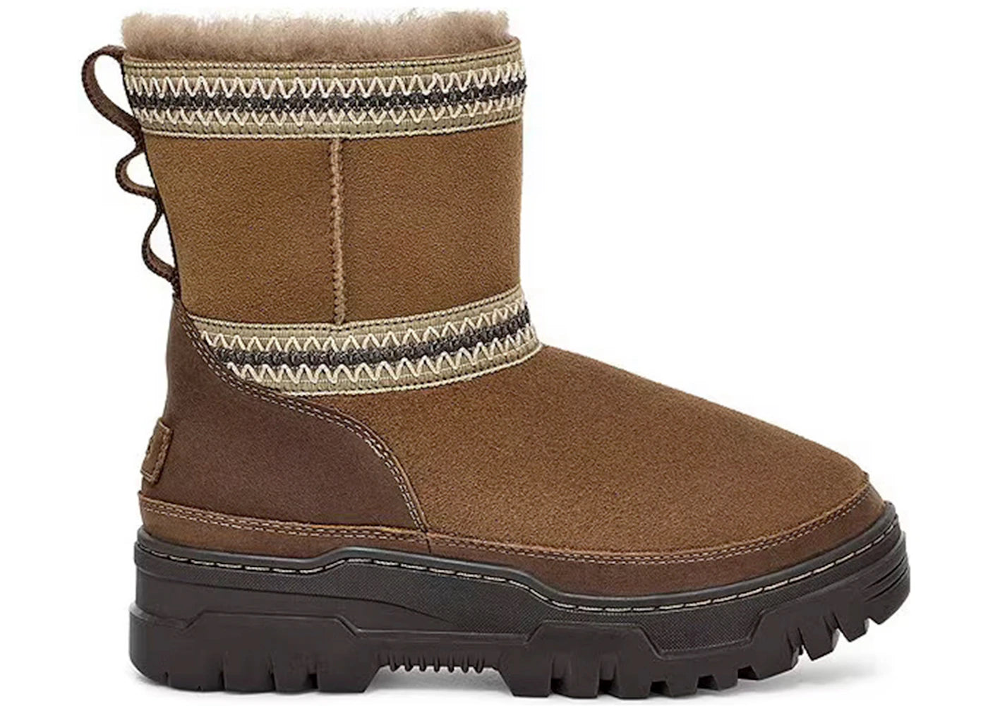 ugg classic mini trailgazer boot hickory (women's)