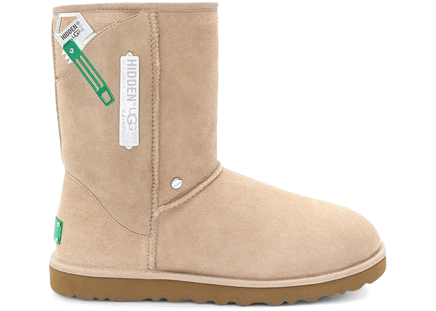 ugg classic short boot hidden ny sand