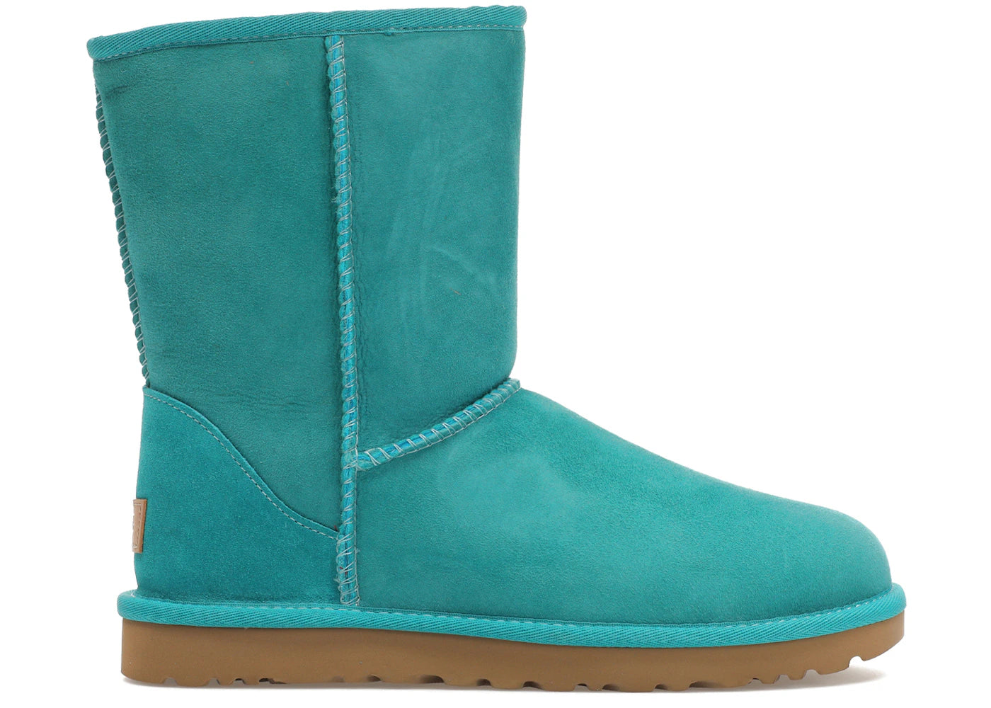 ugg classic short ii boot aquatic blue (women's)