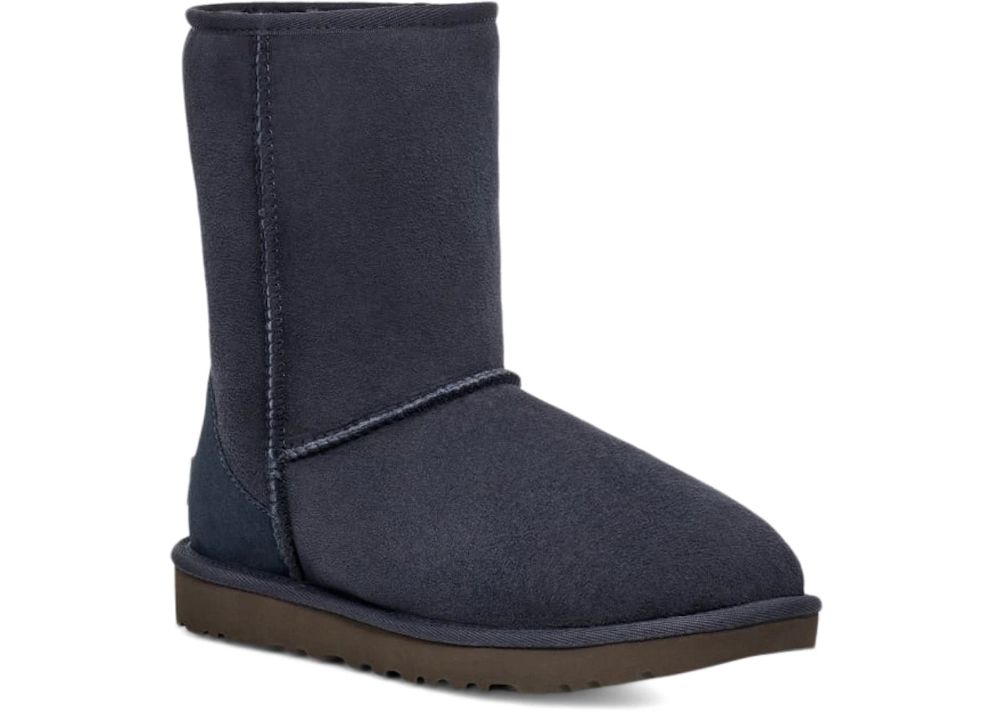 ugg classic short ii boot eve blue (women's)