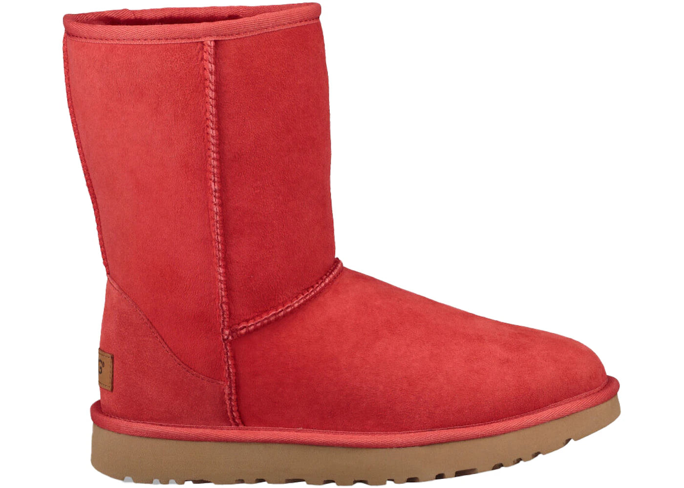 ugg classic short ii boot ribbon red (women's)