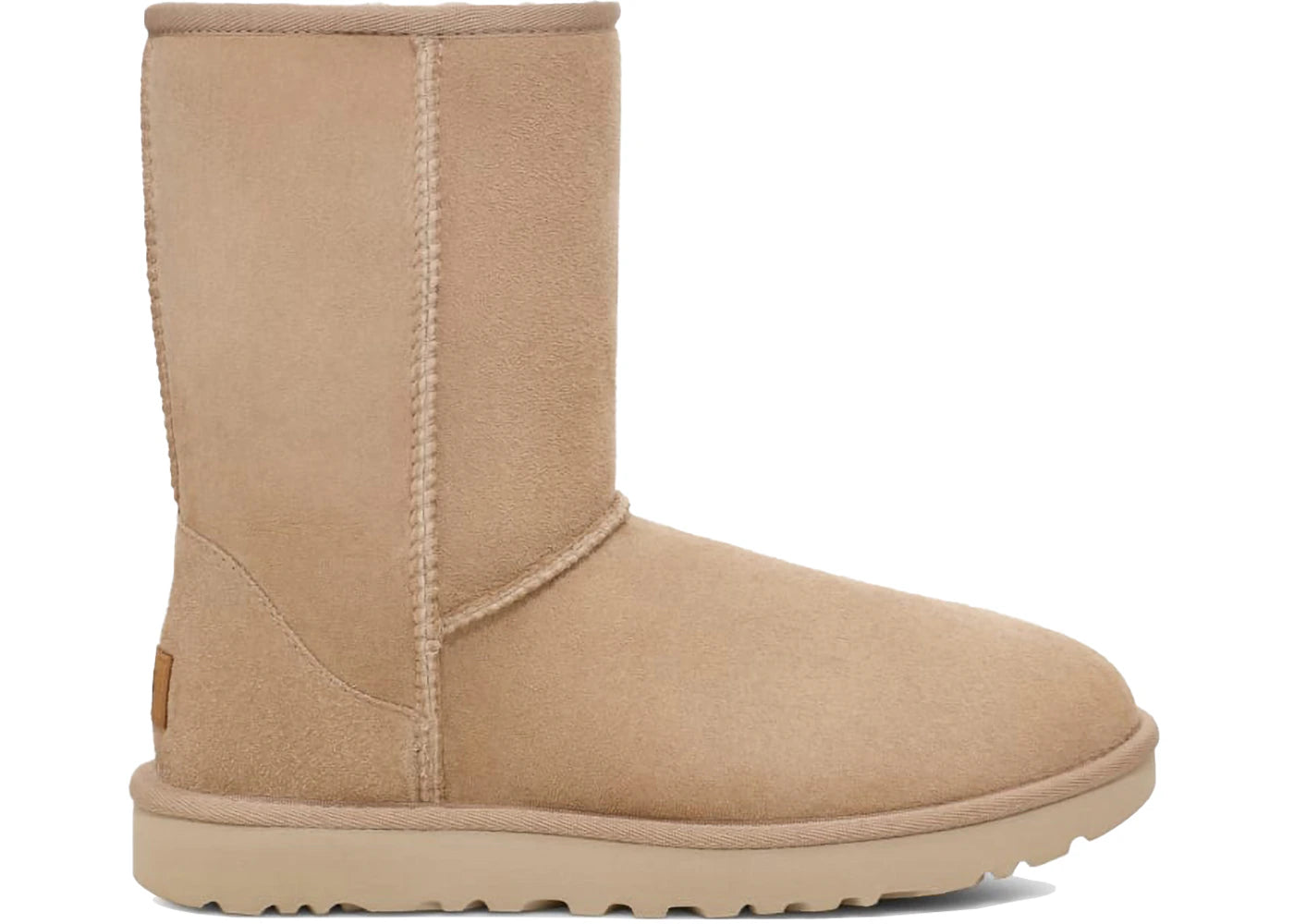 ugg classic short ii boot sand (women's)